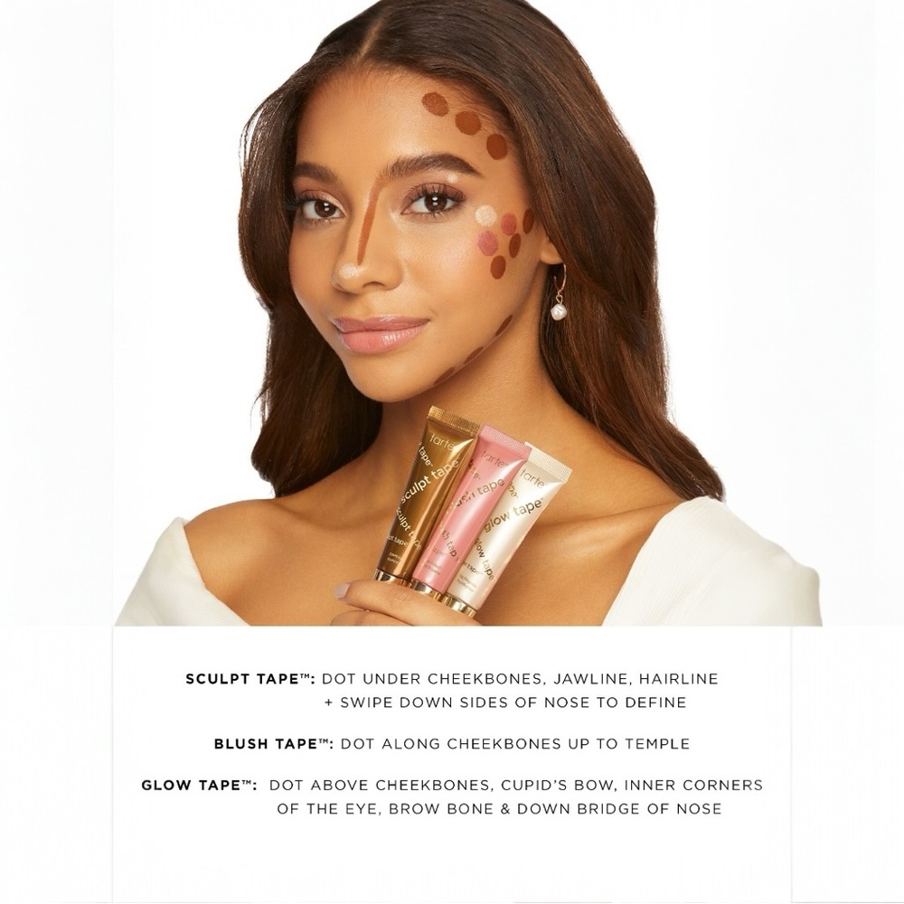 Tarte Sculpt Tape Contour - Cool Bronze (light to medium) NEW IN BOX - Picture 6 of 8